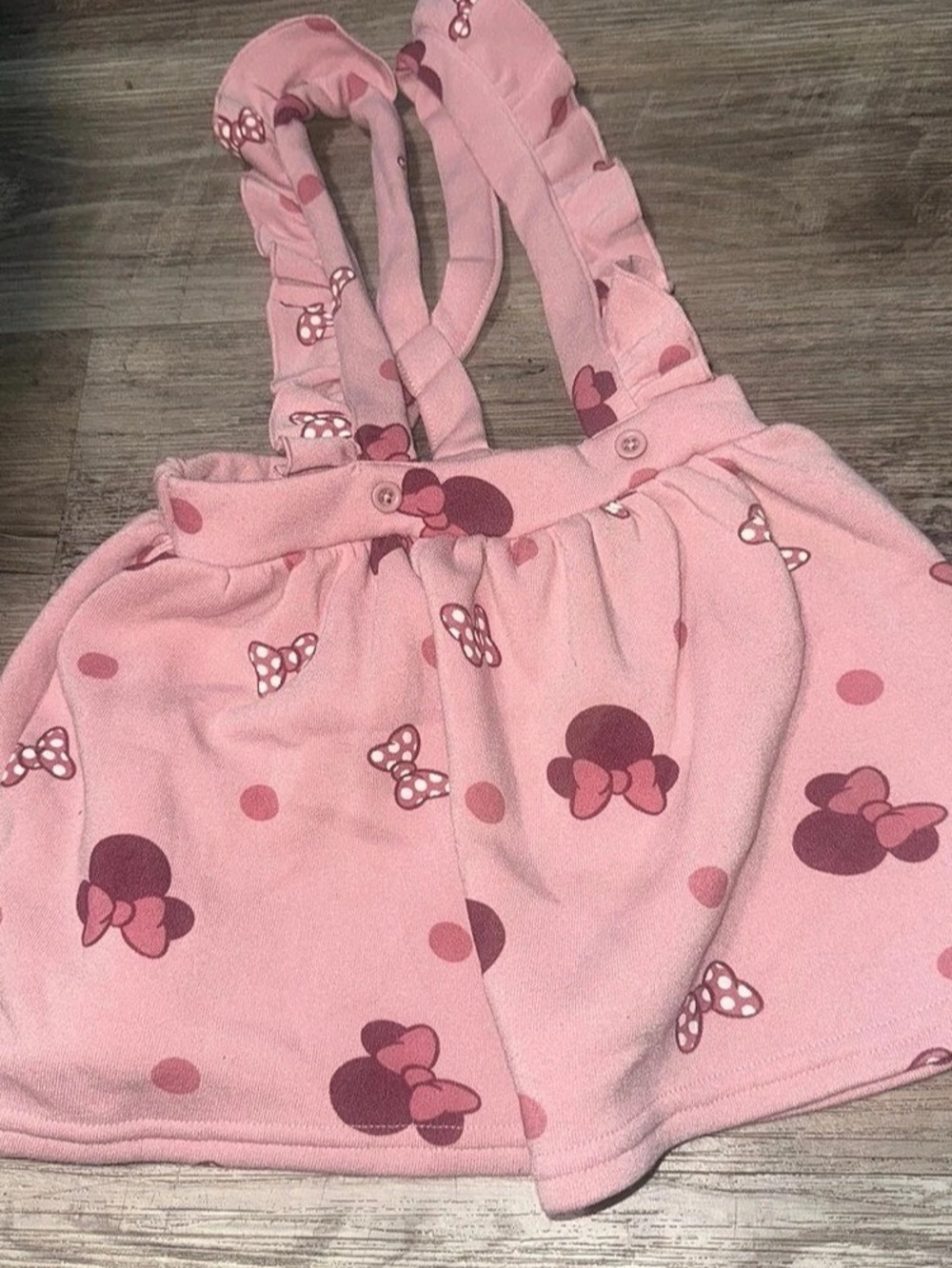Disney Minnie Mouse Dress Pink Girls 3T Like New